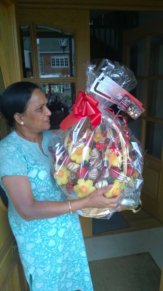 Happy Mother's Day Fruit Bouquet for Mom.