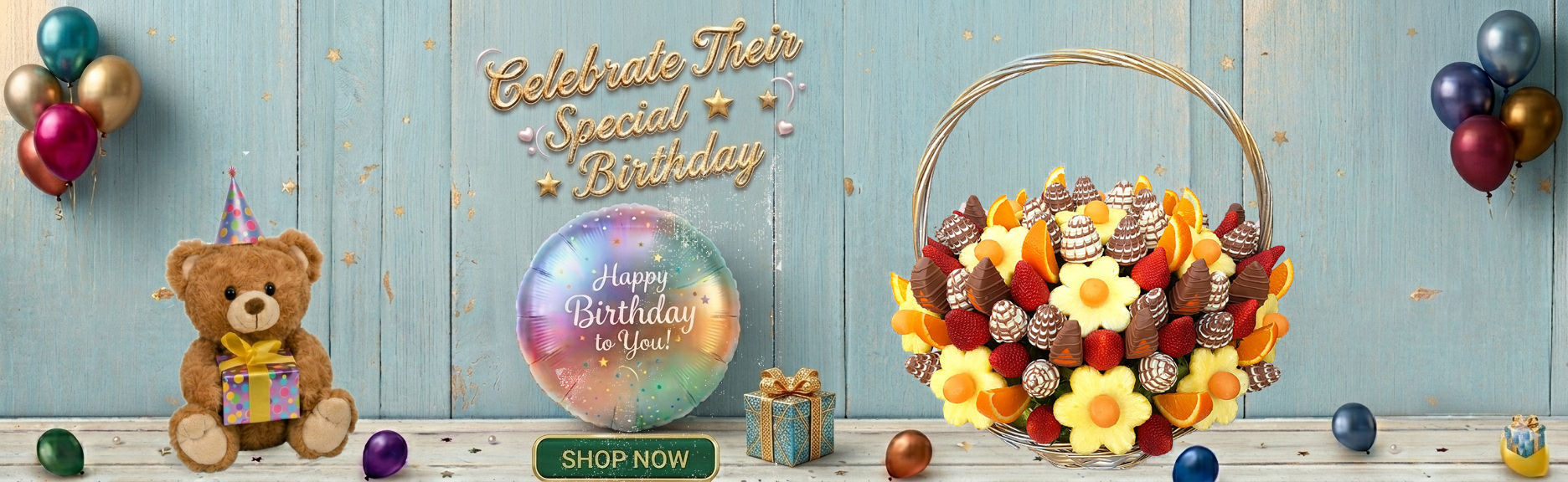 Birthday Edible Bouquets | Fruity Gifts Delivered | Same-Day London